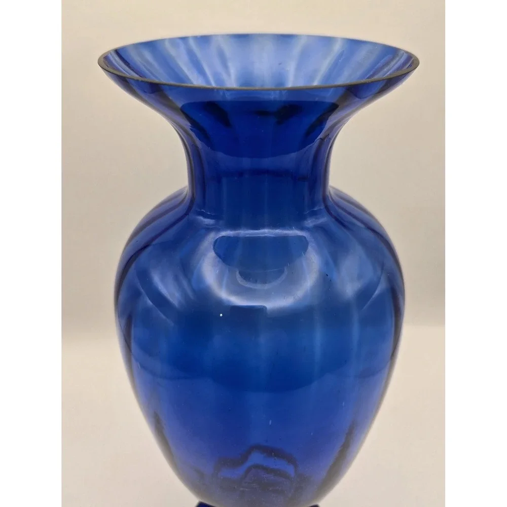 Vintage Vase Colbalt Blue 11.5